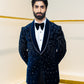Sapphire Hand-Embellished Tuxedo